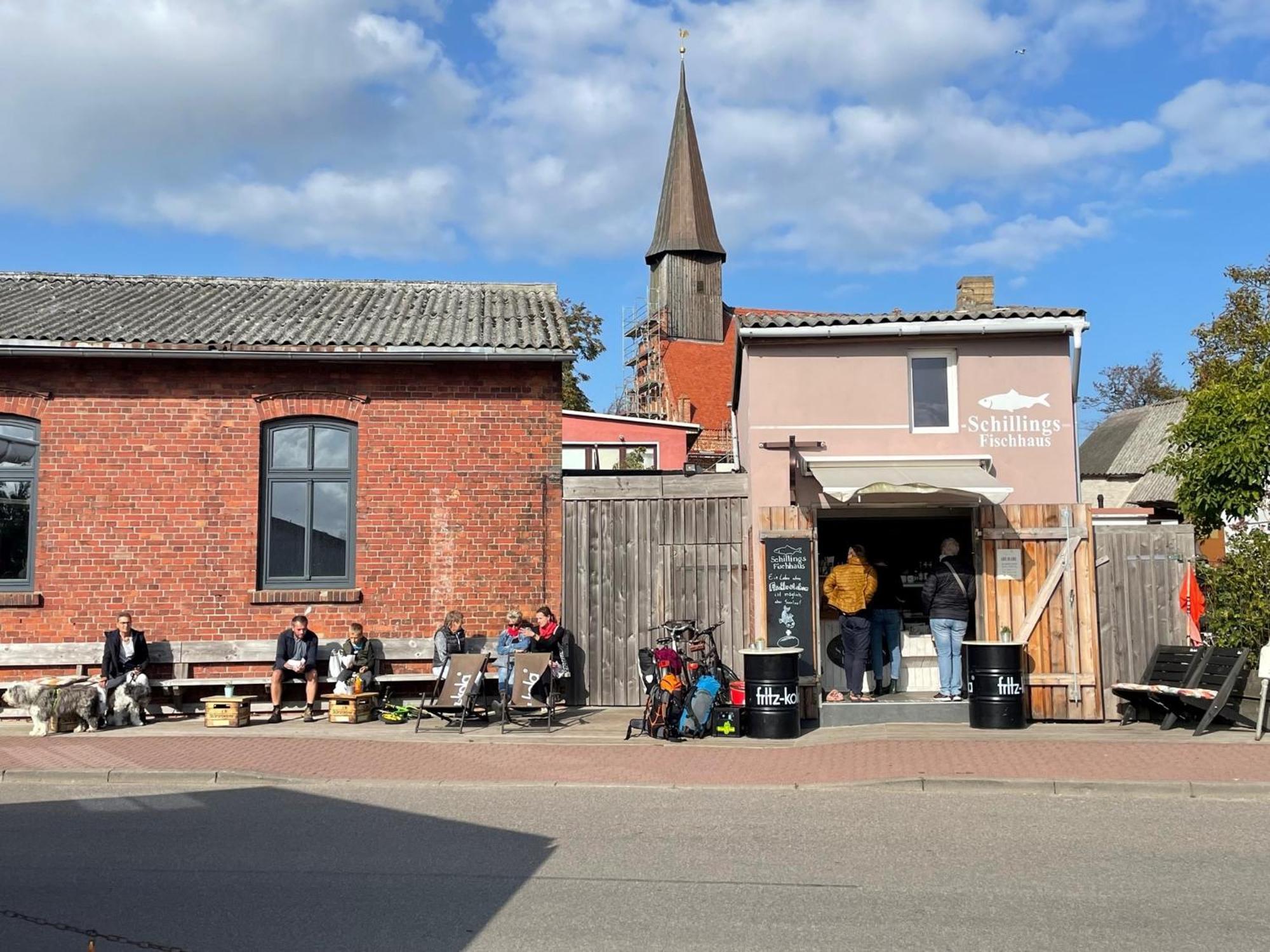Reetferienhaus - Schaprode Hafen 外观 照片